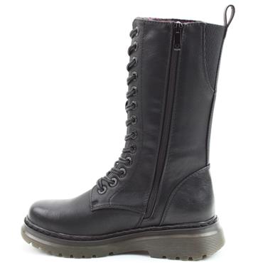 HEAVENLY FEET WOMENS ANKLE BOOT - BLACK
